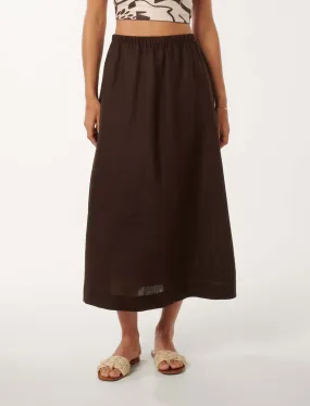 Avery Linen Skirt